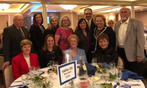 Annual Awards Dinner 2019 group photo; Rotary Club of Fall River
