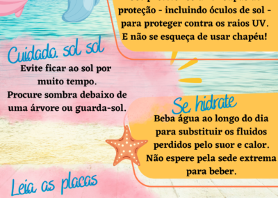Beach Safety Portuguese translation
