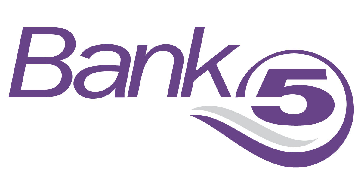 Bank Five logo - full color