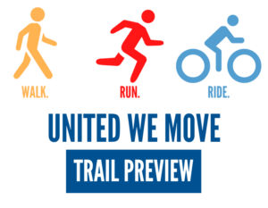 United We Move Logo and trail preview