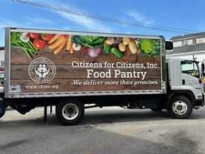 Citizens for Citizens food pantry truck